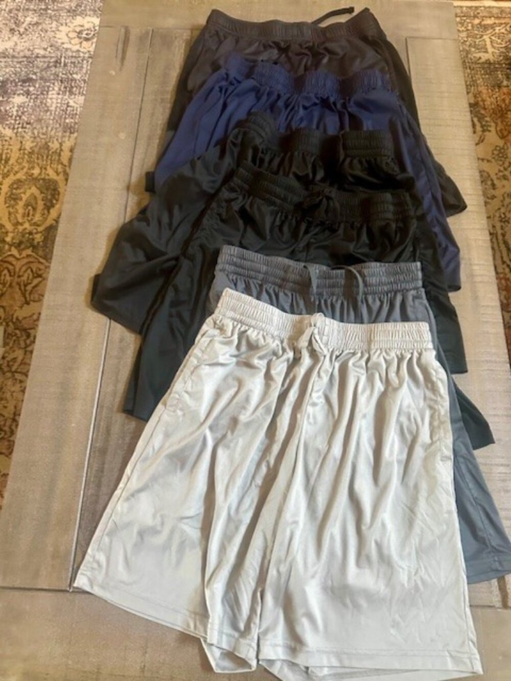 BALENNZ Men’s Athletic Shorts Bundle (6) – Size Large – Quick Dry